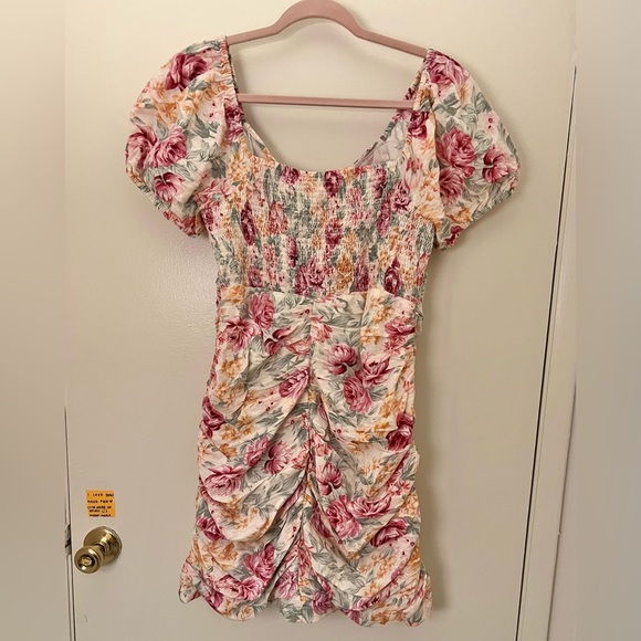 American Eagle Linen Floral Dress - Picture 4 of 5